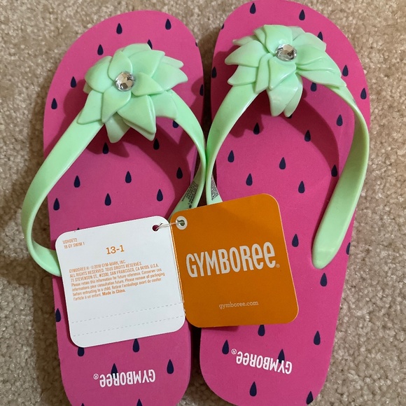 Girls watermelon flip-flops - Picture 1 of 1